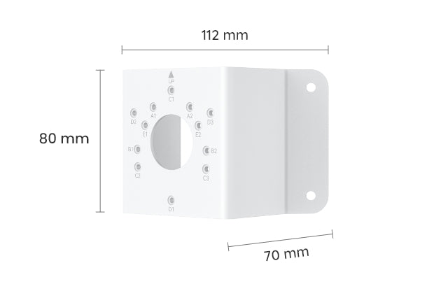RLA-BKC2 Eckmontagehalterung